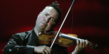 Pic: Violinist Nigel Kennedy spotted wearing a Kerry jersey