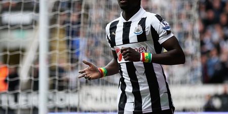 Pic: Top man – Papiss Cisse puts on a BBQ at his house for Newcastle fans