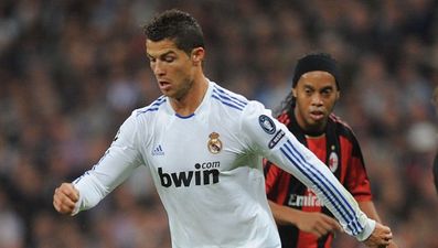 Video: Whose brilliant free-kick was better last night, Ronaldinho’s or Cristiano Ronaldo’s?