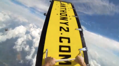 Video: Daredevil escapes locked coffin while skydiving from 4,500m