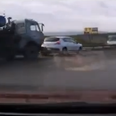 Video: If you cut off a cement truck, you’re going to have a bad time…