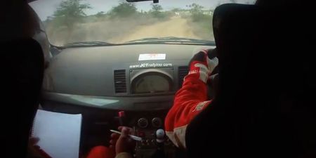 Video: Brilliant clip shows hilarious argument between rally driver and co-driver