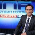 Video: Did Gary Neville have a bit too much fun on Monday Night Football?