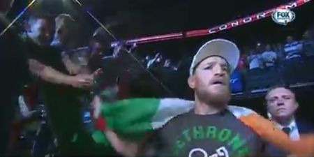 Video: In case you missed Conor McGregor’s epic entrance last Saturday night