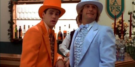 Pic: These Dublin lads’ Dumb & Dumber debs suits are class…