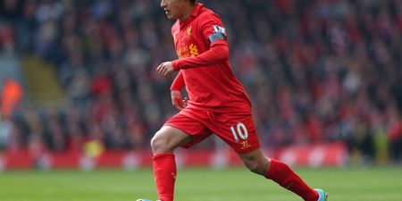 Video: Philippe Coutinho scores a gem in Liverpool training