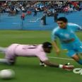 Video: What was he Incan – goalkeeper makes horrific blunder in Peruvian league