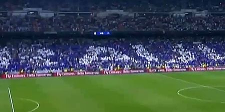 Video: The Bernabeu gave Raul a pretty special homecoming tonight