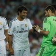 Video: Raul scores, gives shirt to Ronaldo on an emotional night at the Bernabeu