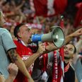 Video: Franck Ribery leads Bayern fans in Super Cup celebrations with a big-ass megaphone