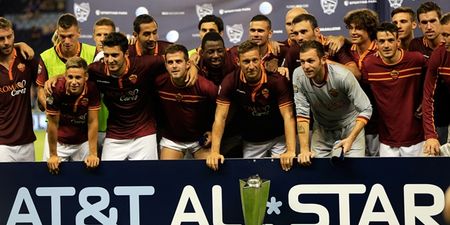 Trash-talking backfires as MLS All-Stars are soundly beaten by Roma