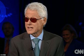 Video: Watch (and cringe) as Bill Clinton disastrously attempts to do an impression of Bono live on CNN