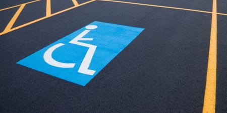 Pic: Disabled parking space taken very literally in Trim