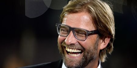 Jurgen Klopp watched the second half of the Napoli game with stadium caretaker