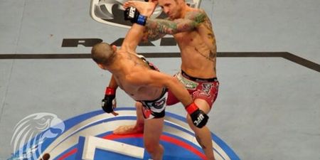 Video: Renan Barao’s spinning back-kick that won KO of the Night at UFC 165