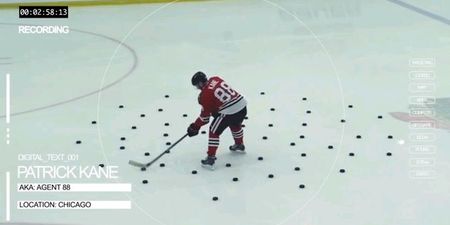 Video: Ice hockey star displays insane puck and foot control