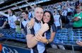 Pic: A great day for the Mannions as Paul’s sister surprises him on Croke Park pitch