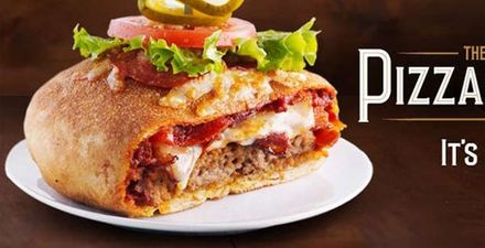 Would you eat this 1,360 calorie ‘pizzaburger’?