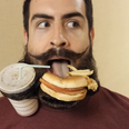 Video: How to eat food using only your beard…