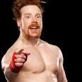 Pic: I hear you’re a wrestler now Father; Sheamus visits the Fr Ted house