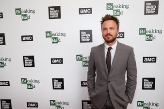 Pic: Top man Aaron Paul leaves great piece of advice on a napkin for Breaking Bad obsessed waiter