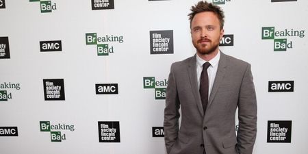 Pic: Top man Aaron Paul leaves great piece of advice on a napkin for Breaking Bad obsessed waiter