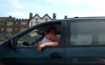 Video: Nothing to see here, just a couple having sex while driving on the motorway