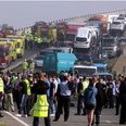 More than 130 cars involved in mass motorway pile up in the UK