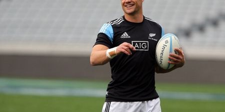 Dan Carter’s latest training exercise sounds bloody tough