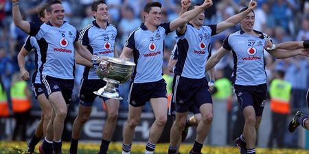 Pic: They’re feeding cattle out of the Sam Maguire in north Dublin