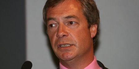 Pic: Nigel Farage gets snapped again with very unfortunate ‘tache