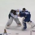 Video: Nothing friendly in this pre-season hockey brawl in Toronto