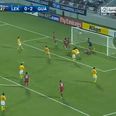 Video: The crossbar challenge – Asian side rattle the bar three times in three seconds