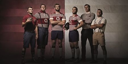 Pic: England’s new alternate rugby jersey gets a ‘Where’s Wally’ makeover