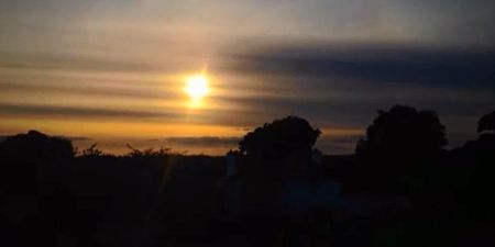 Video: Lovely time-lapse of the sun setting in Cavan yesterday