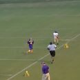 Video: Tiny kid scores incredible touchdown