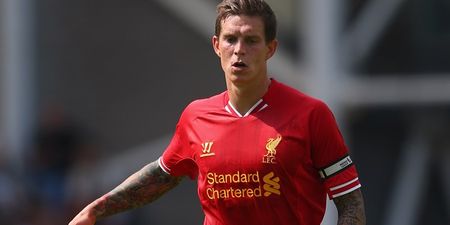 Video: Daniel Agger accidentally hits kid in the face, apologises with class