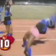 Video: Watching a cheerleader do a record 44 consecutive backflips might make you feel ill
