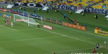 Video: Possibly the world’s worst corner was taken in Brazil last night