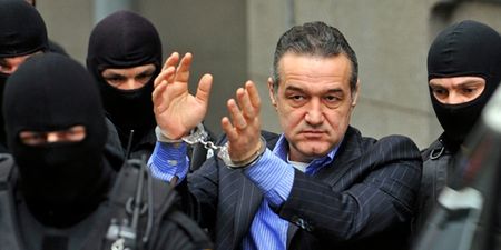 Pic: Steaua Bucharest owner predicts 2-0 win over Chelsea…from his prison van