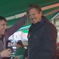 Video: Irish fan soaks reporter on German Sky Sports News
