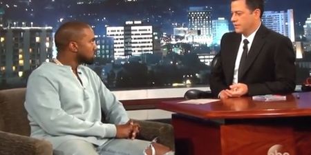 Video: Kanye West and Jimmy Kimmel kiss and make-up after feud