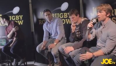 Missed the first ever JOE Rugby Roadshow? Then check out the video and podcast right here