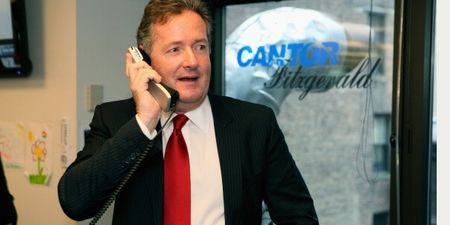 Piers Morgan and Gary Neville are having a bet on today’s big game for charity