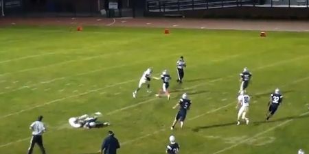 Video: The most incredible punt return for a TD you’ll see today
