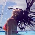 Pics: Rihanna shares some bikini selfies at the pool