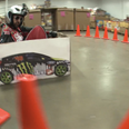 Video: Warehouse workers recreate Ken Block’s Gymkhana with a Crazy Cart