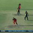 Video: Awful cricket fail as Australian misses run-out