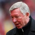 Which Irishman is the first player picked by Fergie in his all-time Manchester United XI?