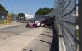 Video: Dario Franchitti’s horrifying crash at the IndyCar GP of Houston yesterday